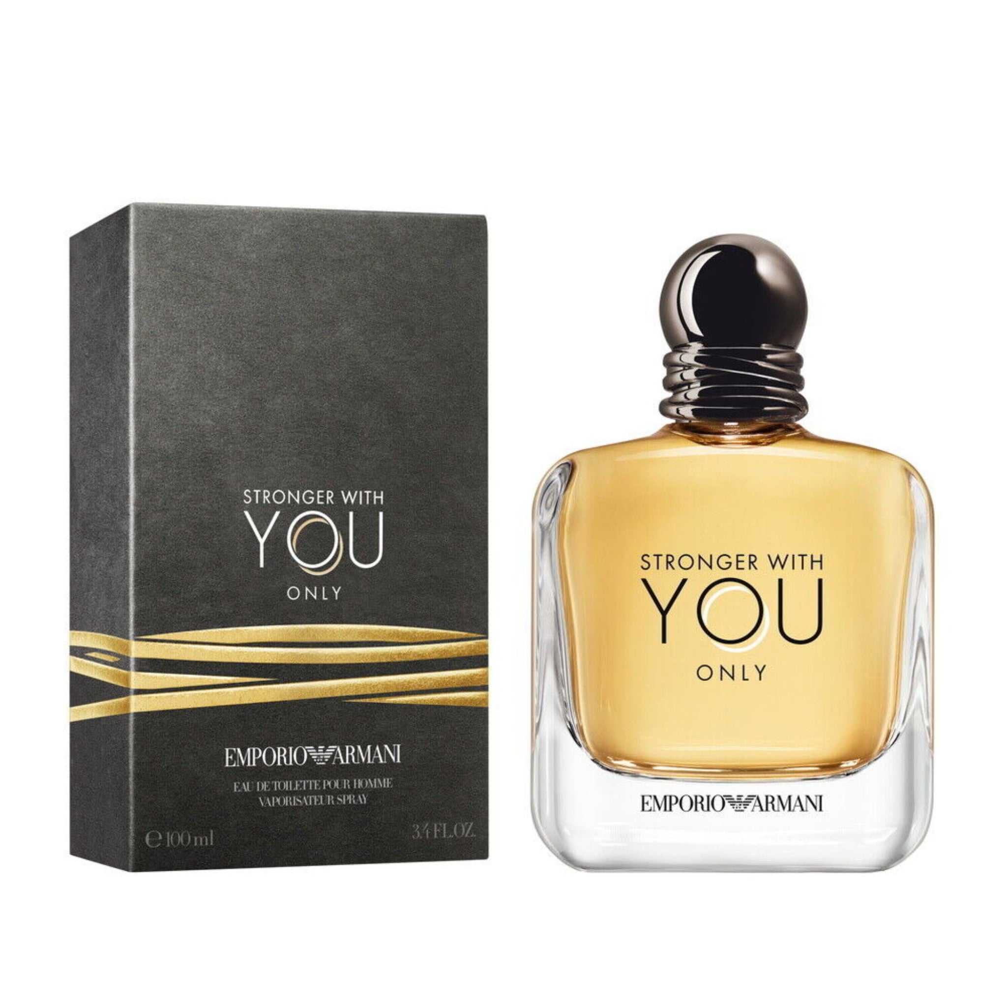 EMPORIO ARMANI STRONGER WITH YOU ONLY MEN 3.4oz