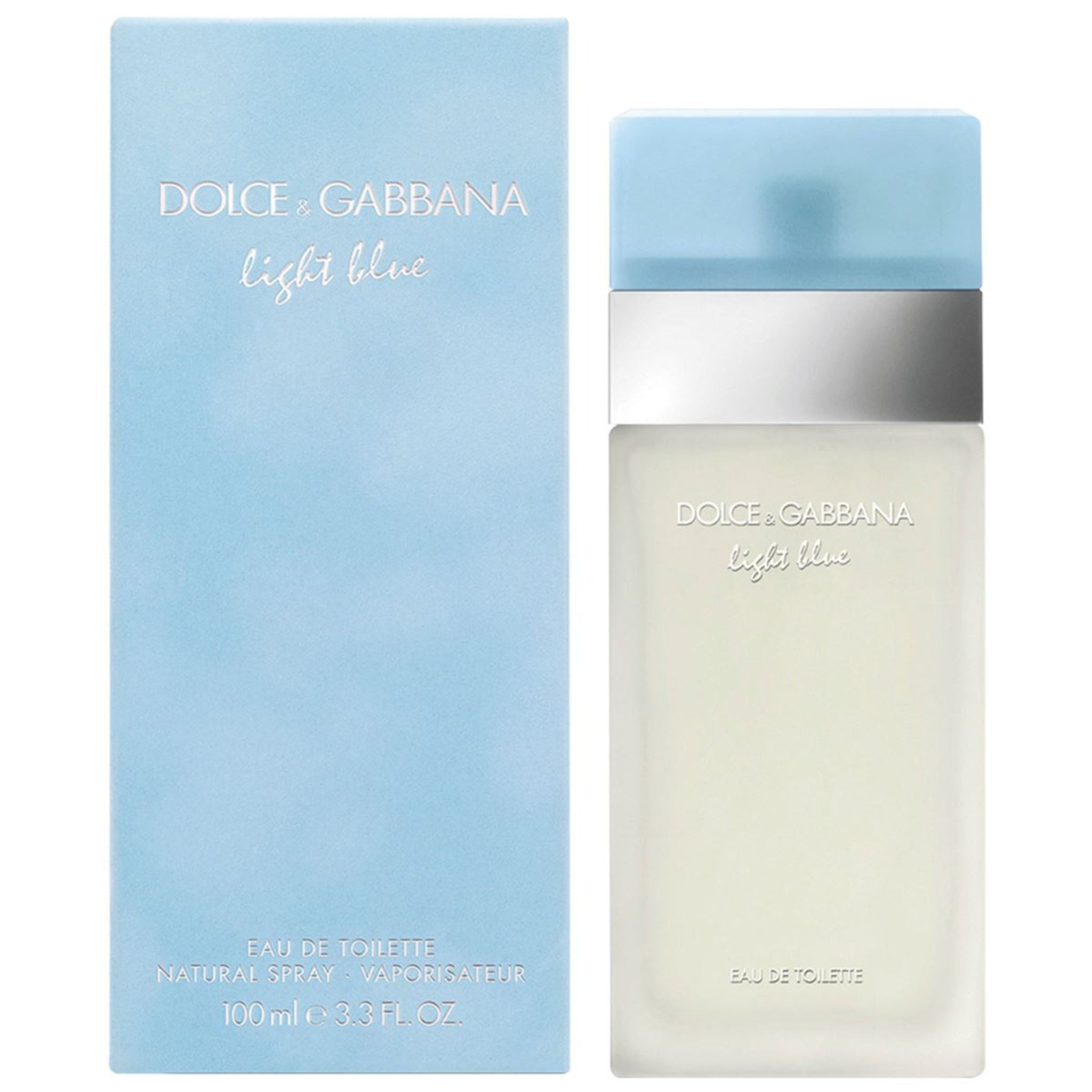 DOLCE & GABANA LIGHT BLUE EDT WOMEN 3.4oz